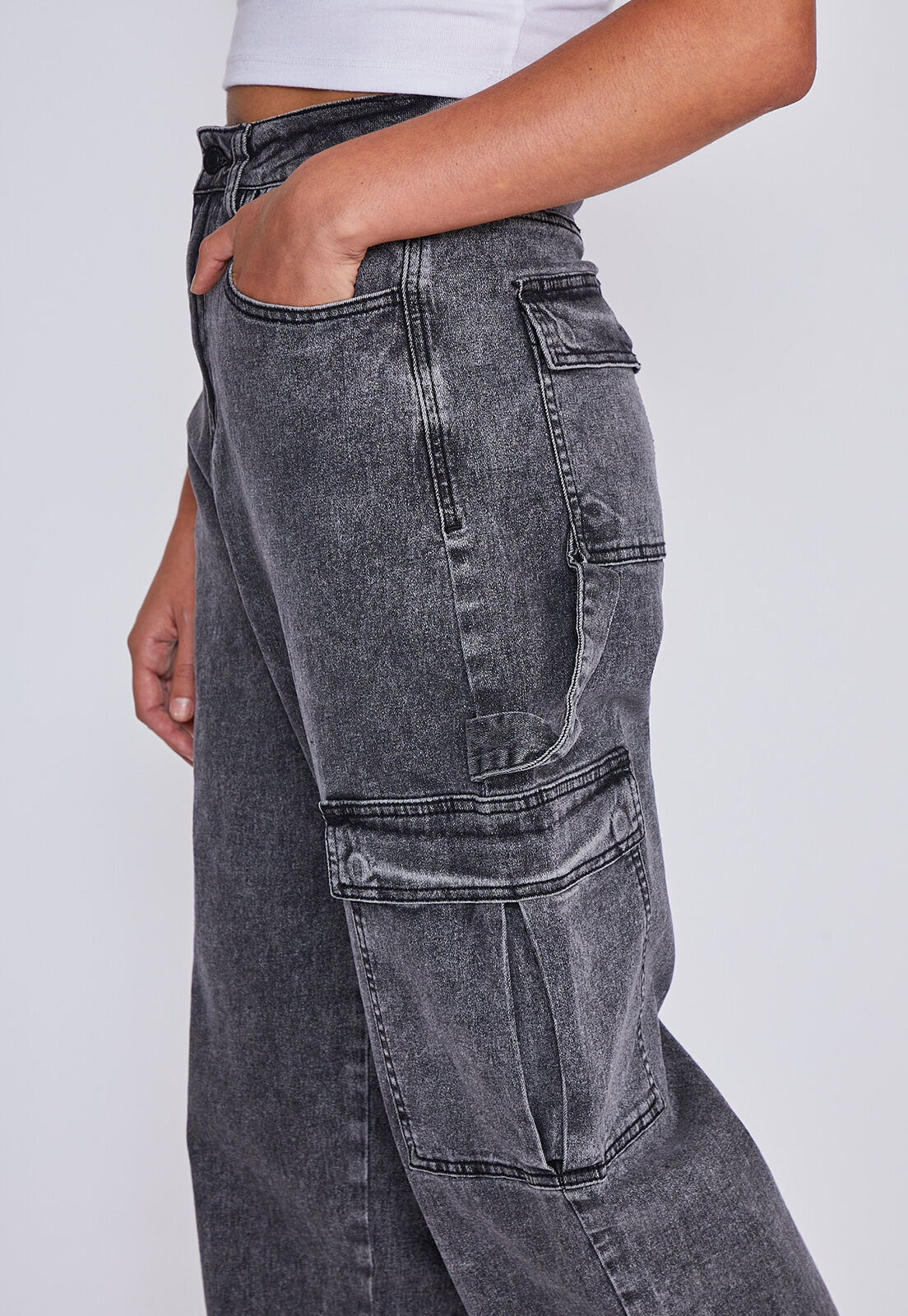 Pantalones baggy jeans cheap mujer