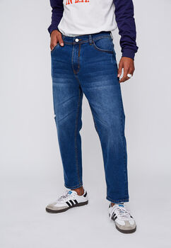 Jeans Skinny Sustentable Cropped Azul Sioux