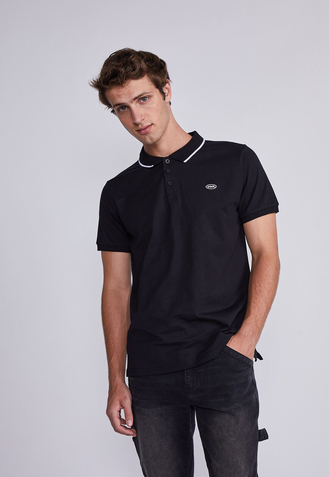 Poleras negras de hombre sale