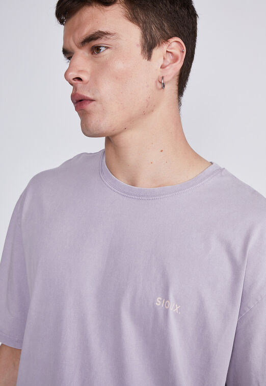 Polera Hombre Lila Sol Sioux