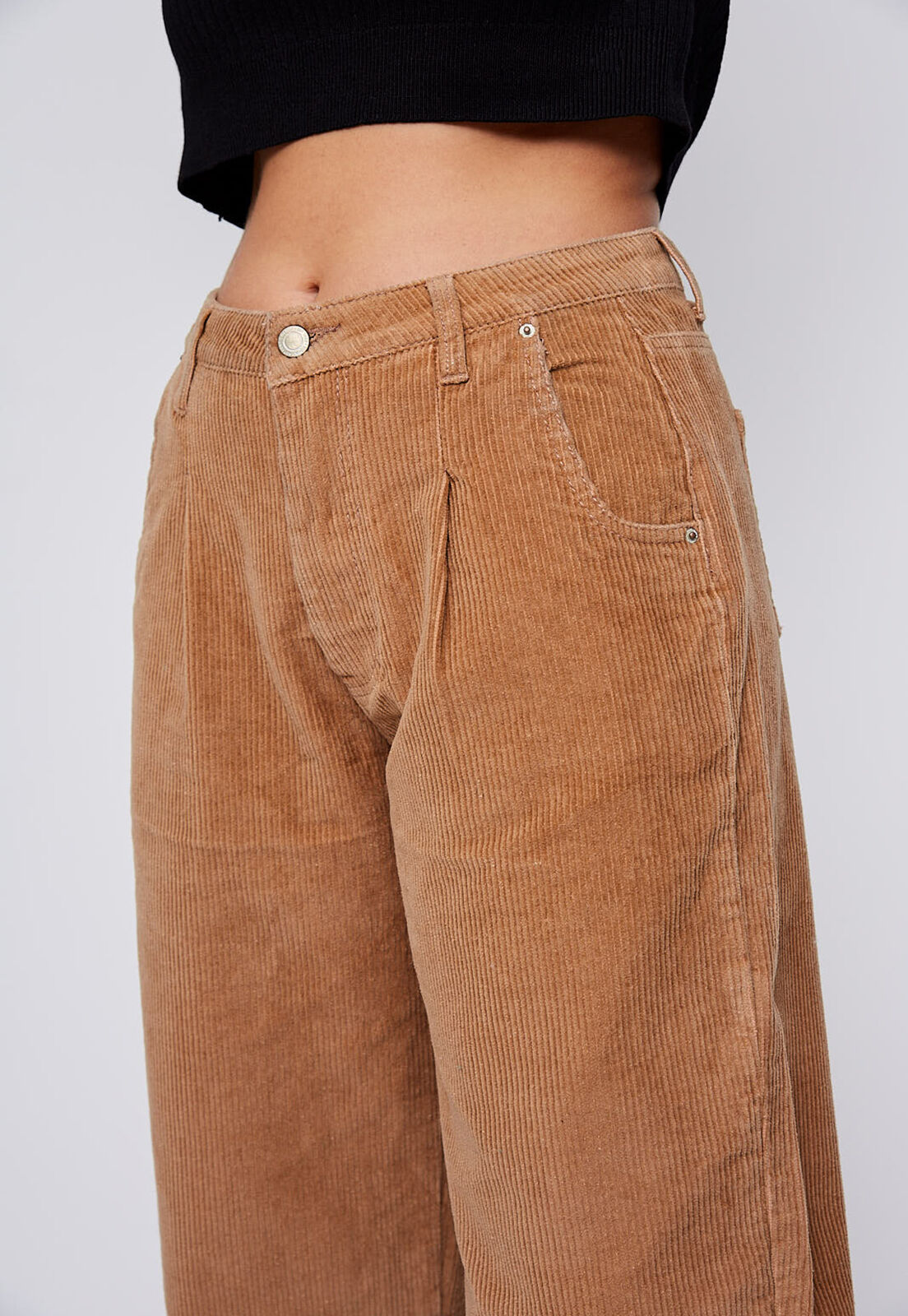 Pantalones de cotele store mujer