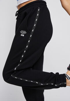 Pantalón de Buzo Stripes Negro Sioux