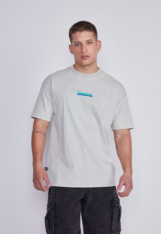 Polera Hombre Gris Colores Sioux