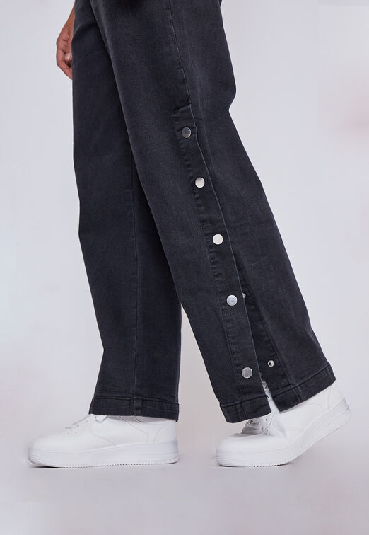 SIOUX JEANS, Moda y Tendencia, SIOUX JEANS, Compre Jeans Mujer Baggy  Maxi Bolsillos Negro Sioux Por CLP 19990