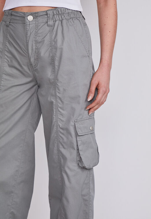 Pantalon Mujer Verde Cargo Algodon Sioux
