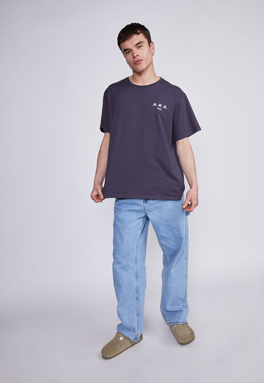 Polera Hombre Acero 3 Monos Sioux