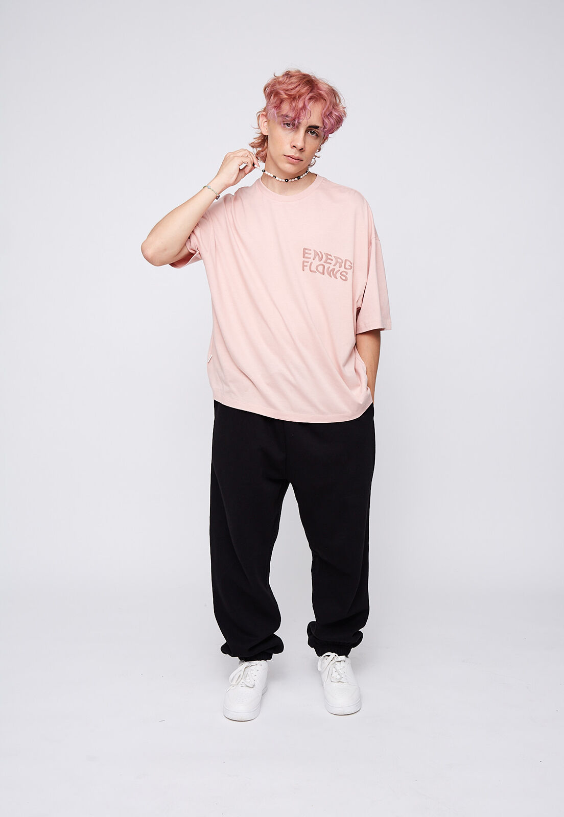 Polera online rosada hombre
