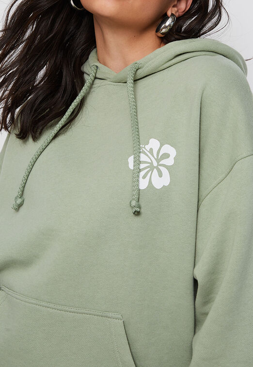 Poleron Pull Over Coconut Girl Verde Sioux
