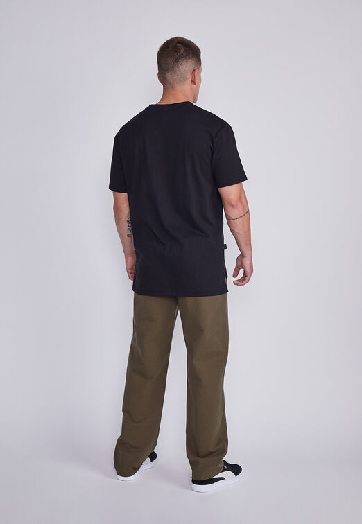 Pantalon Hombre Verde Relax Pretina Sioux