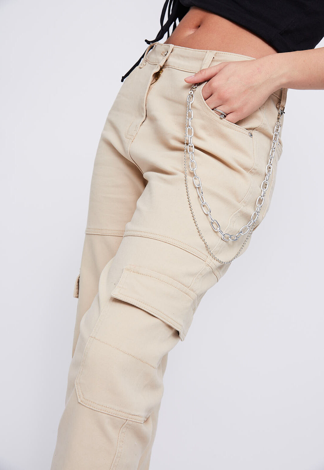 Pantalon cargo cadena on sale