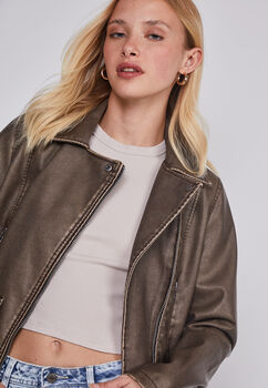 Chaqueta Mujer Biker Cafe Sioux