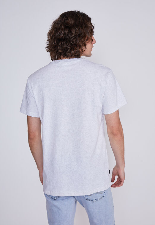 Polera Hombre  Mono Gris Sioux