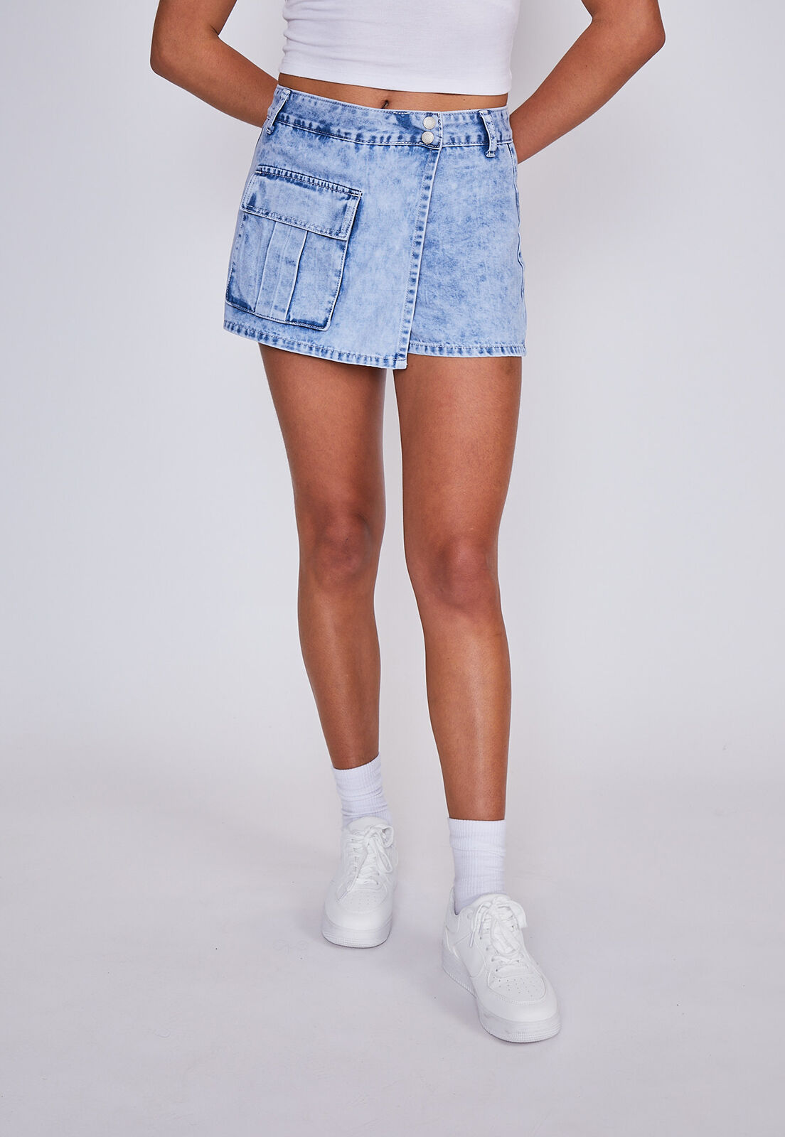 Falda short de moda 2021 on sale