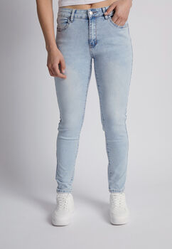 Jeans Mujer Skinny Casual Celeste Sioux   