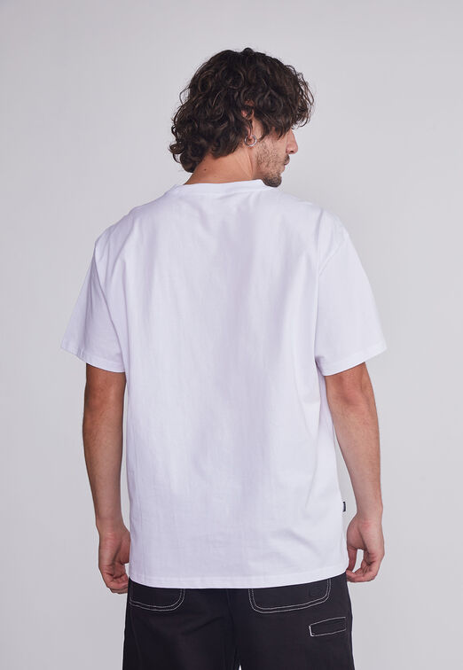 Polera Hombre Blanco Relaxed Week Sioux
