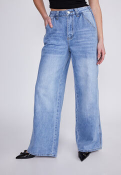 Jeans Mujer Celeste Carpintero Sioux