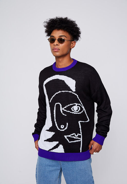 Sweater Face Negro Sioux