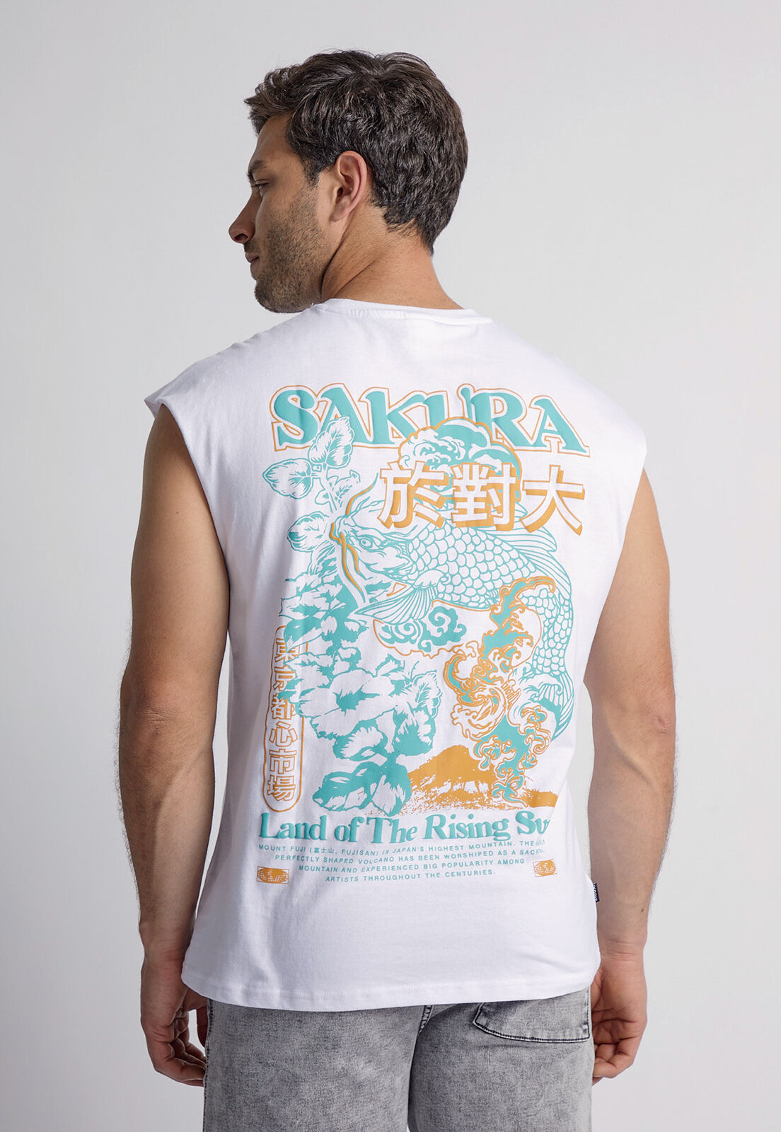 Polera tank hombre sales