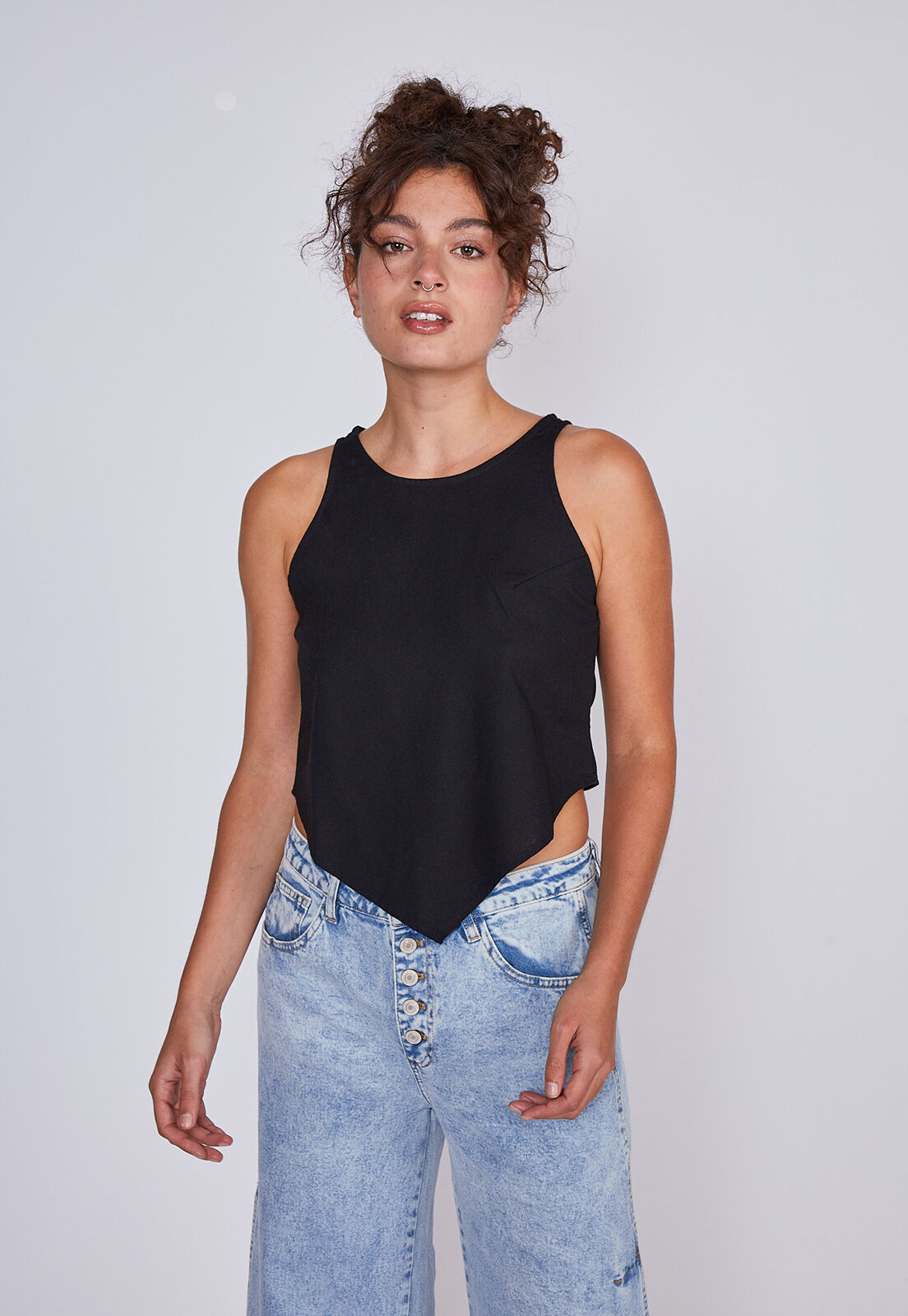 Poleras de best sale lino mujer