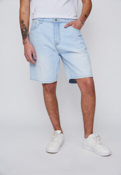 Bermuda Denim 90'S Vibes Celeste Sioux