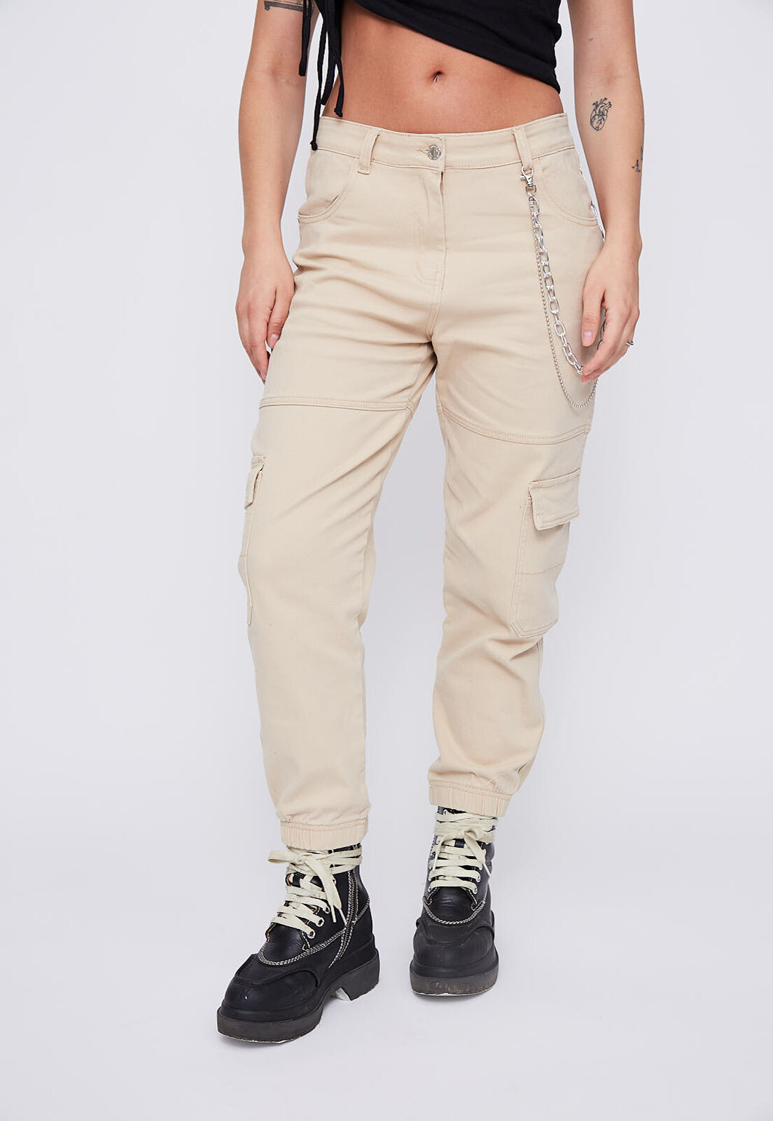 Pantalones cargo mujer chile cheap