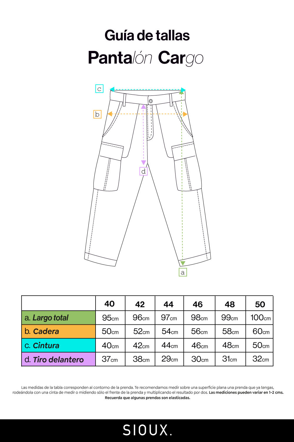 SIOUX JEANS Moda y Tendencia SIOUX JEANS Compre Pantalon Hombre Cargo Bolsillos Verde Sioux Por CLP 9990 SIOUX JEANS