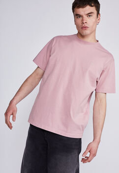 Polera Hombre Rosado Basica Sioux