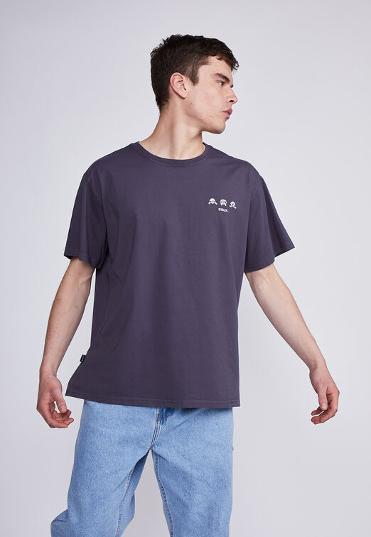 Polera Hombre Acero 3 Monos Sioux