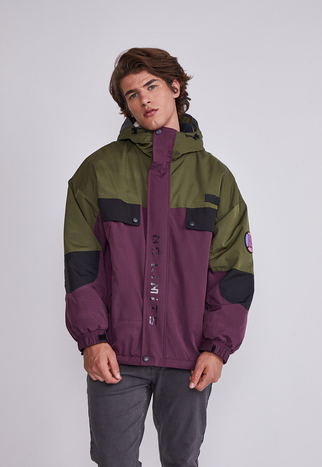Parka multicolor shop