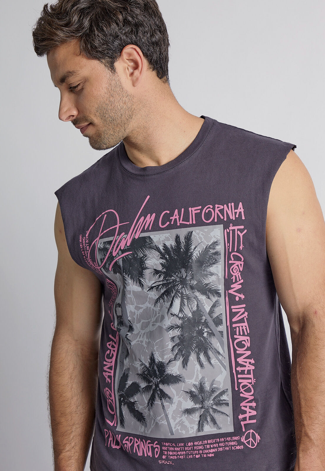 Poleras sin manga top hombre por mayor