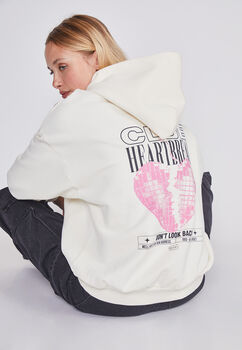 Poleron Mujer Heartbreak Crudo Sioux