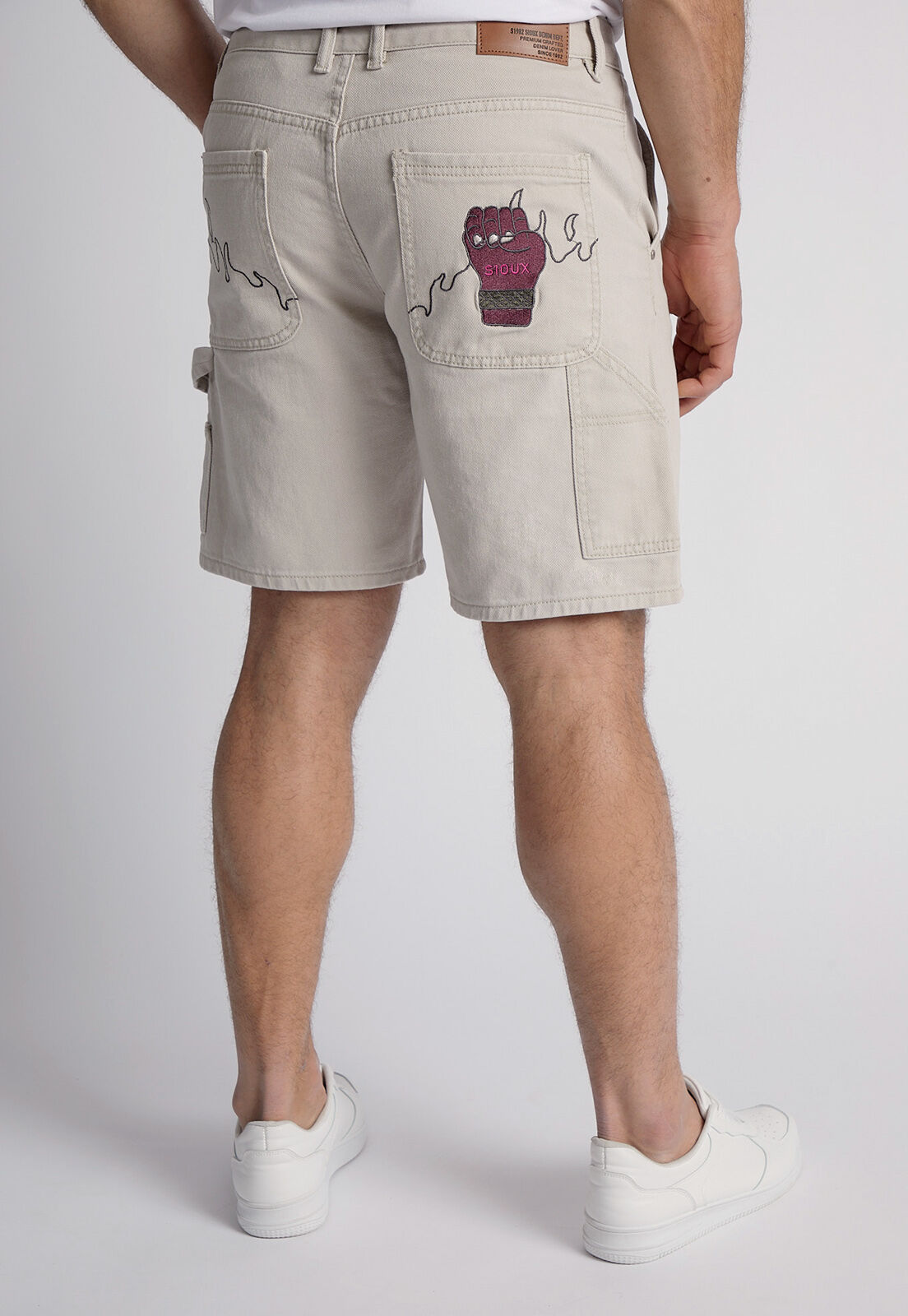 Bermuda gabardina hombre cheap