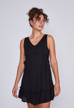 Vestido Mujer  Relaxed Negro Sioux