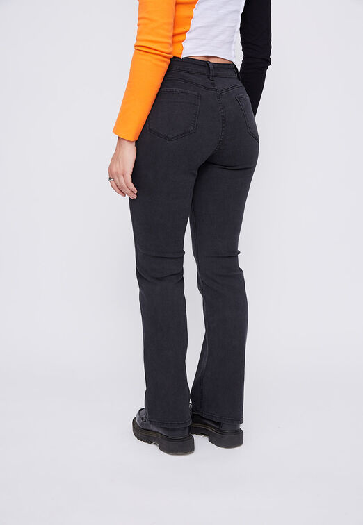 SIOUX JEANS, Moda y Tendencia, SIOUX JEANS, Compre Pantalon Mujer Hilo  Contra Tono Negro Sioux Por CLP 14990