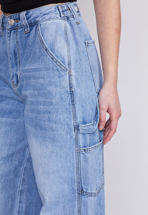 Jeans Mujer Celeste Carpintero Sioux