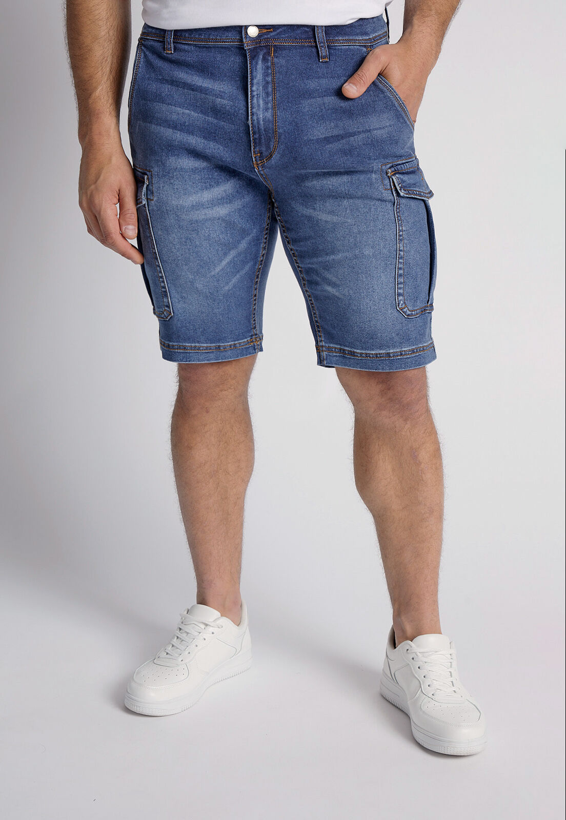 SIOUX JEANS Moda y Tendencia SIOUX JEANS Compre Bermuda Hombre Denim Cargo Azul Sioux Por CLP 9990 SIOUX JEANS