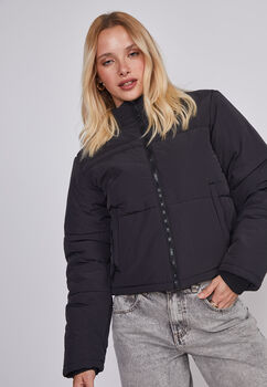 Parka Mujer Puffa Negro Sioux