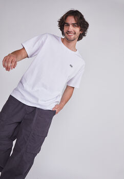 Pantalon Hombre Gris Cargo Delantero Delgado Sioux