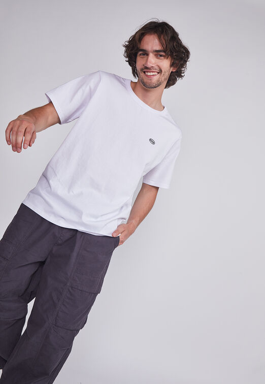 Pantalon Hombre Gris Cargo Delantero Delgado Sioux