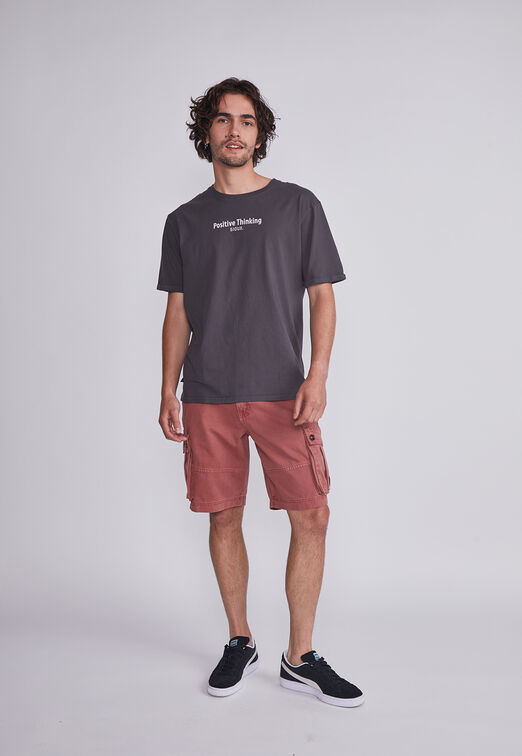 Bermuda Hombre Rojo Cargo Sioux