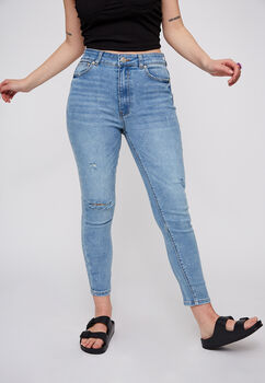 Jeans 80'S Skinny Sustentable Celeste Sioux