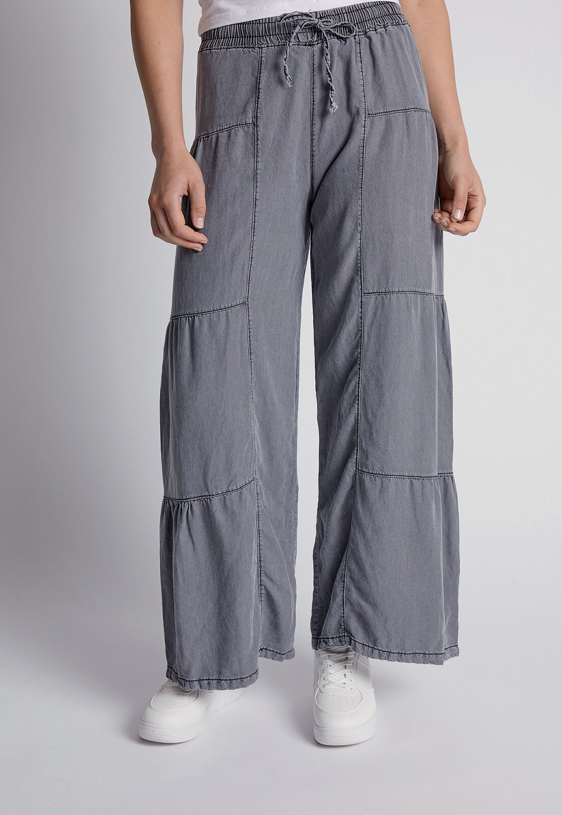 Pantalon top lyocell mujer