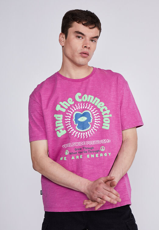 Polera Hombre Magenta Energy Sioux