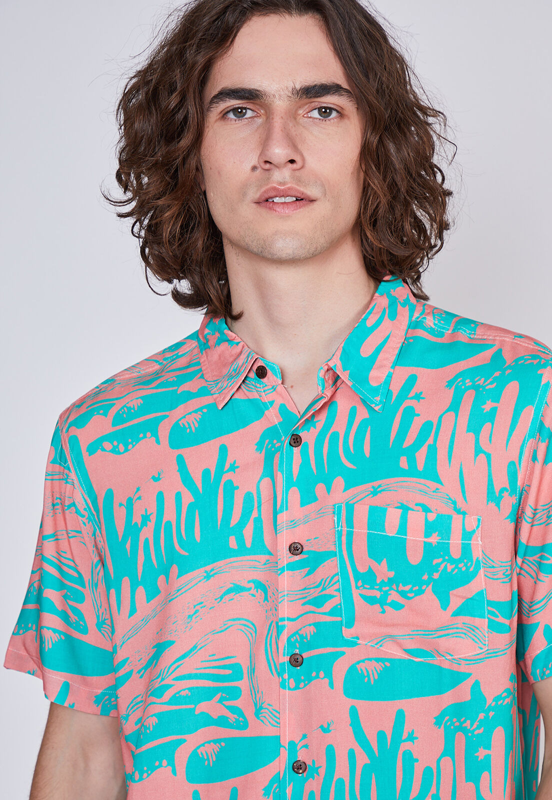 Camisa de cactus hombre shop