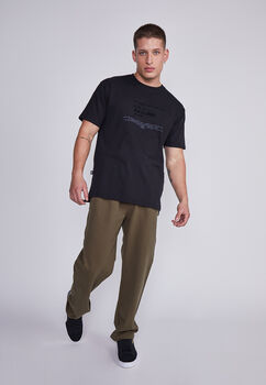 Pantalon Hombre Verde Relax Pretina Sioux