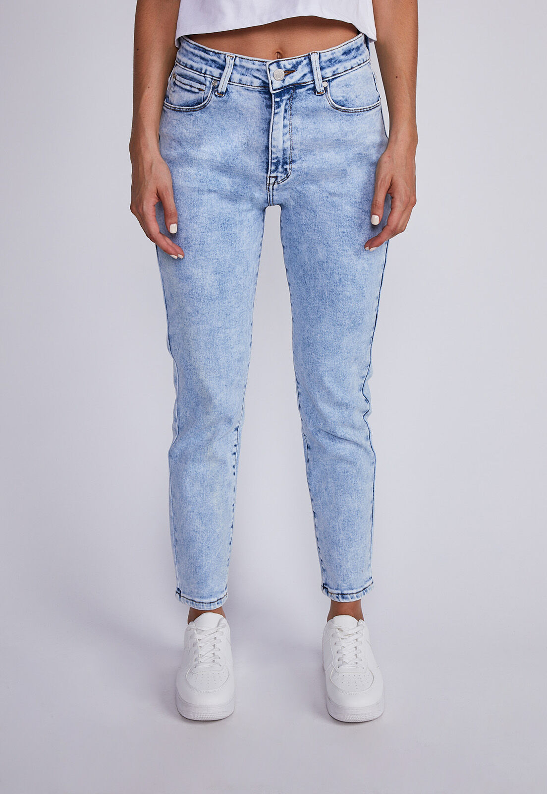 SIOUX JEANS Moda y Tendencia SIOUX JEANS Compre Jeans Mujer Azul Slim Fit Basico Sioux Por CLP 14990 SIOUX JEANS