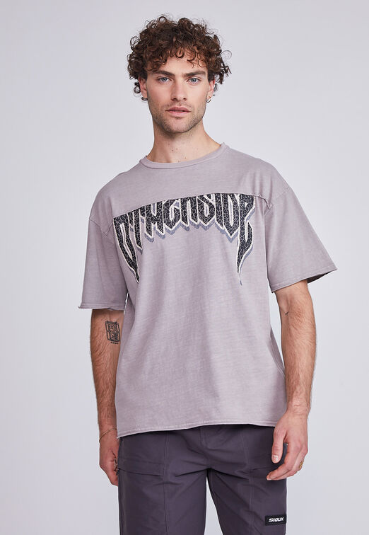 Polera Hombre Canessu Con Print Arena Sioux