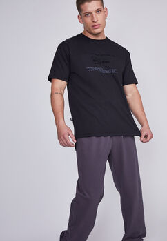 Pantalon Hombre Gris Relax Pretina Sioux