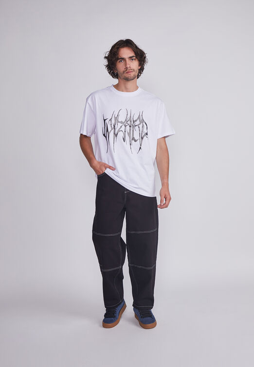 Polera Hombre Blanco Relaxed Week Sioux