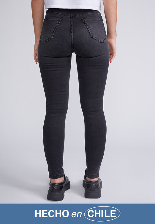 Jeans Skinny Nac Negro Sioux